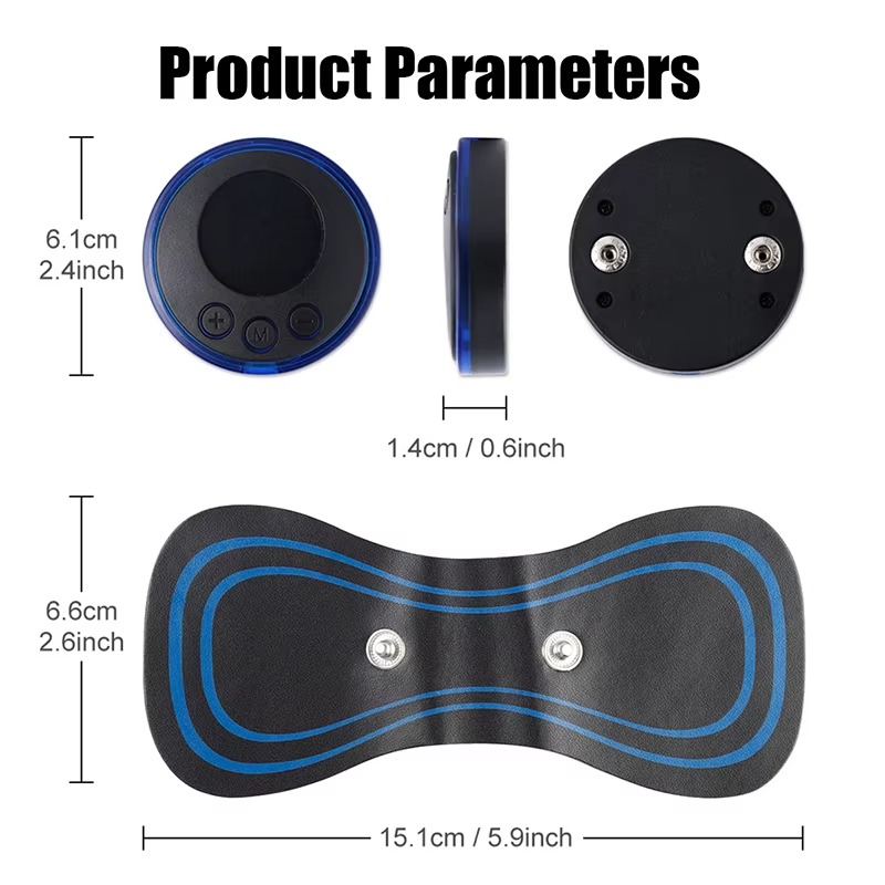 Mini Masajeador Portátil EMS Recargable 8 Modos - Imagen 5
