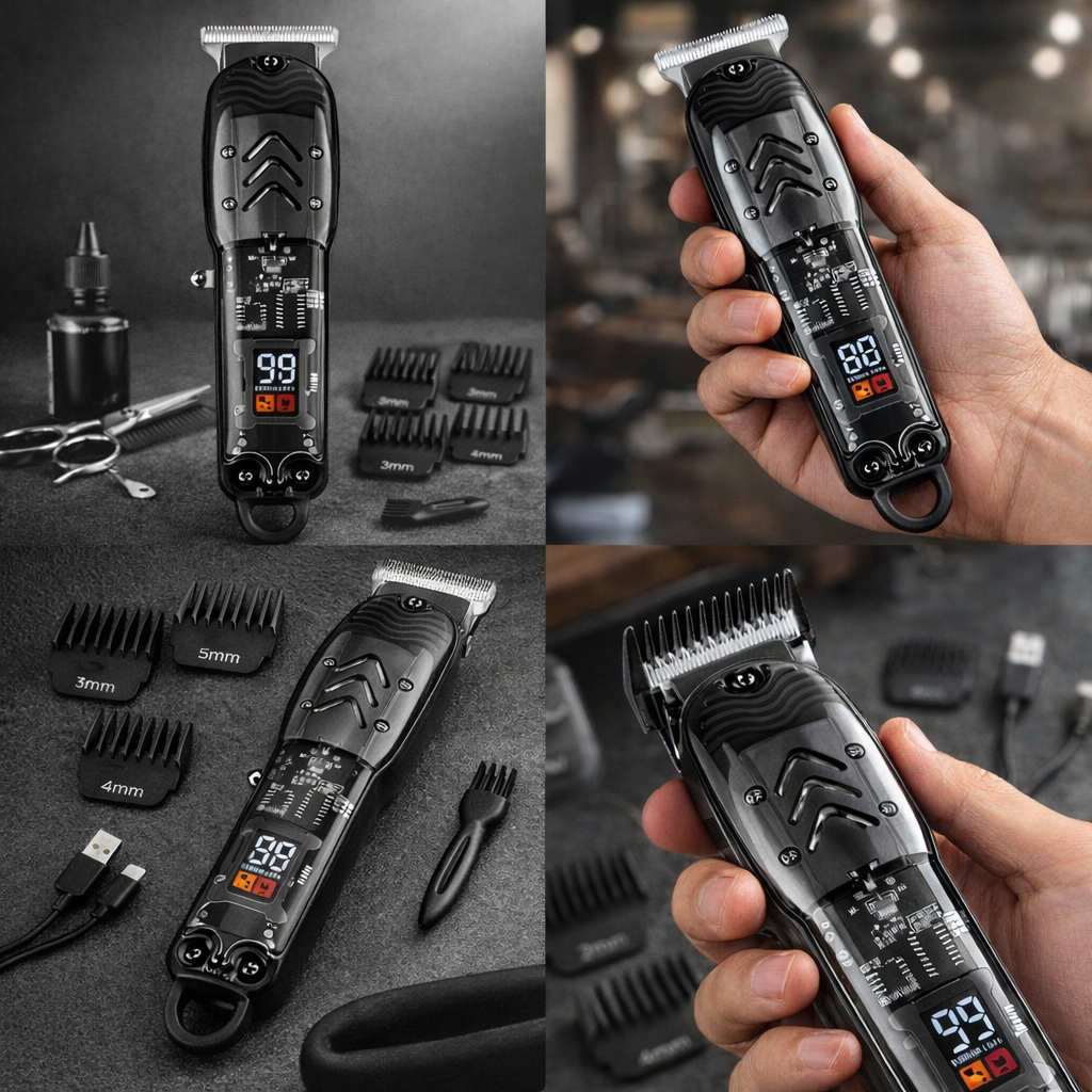 Maquina de cortar cabello GYT - Imagen 7