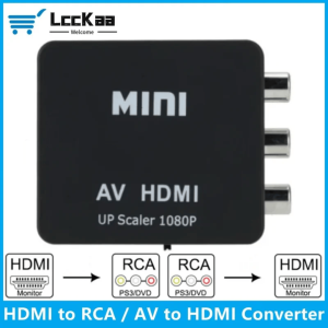 Convertidor AV RCA a HDMI 1080P