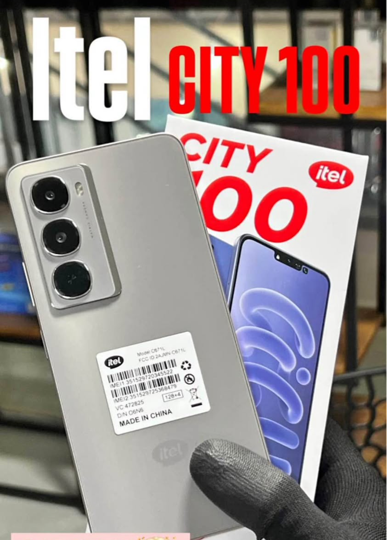 Celular Intel City 100 12gb Ram 128gb
