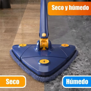 Mopa Esfregona 360 Triangular Rotativa azul
