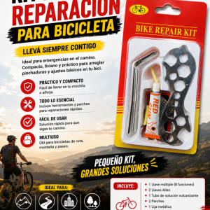 KIT DE REPARACIÓN PARA BICICLETA